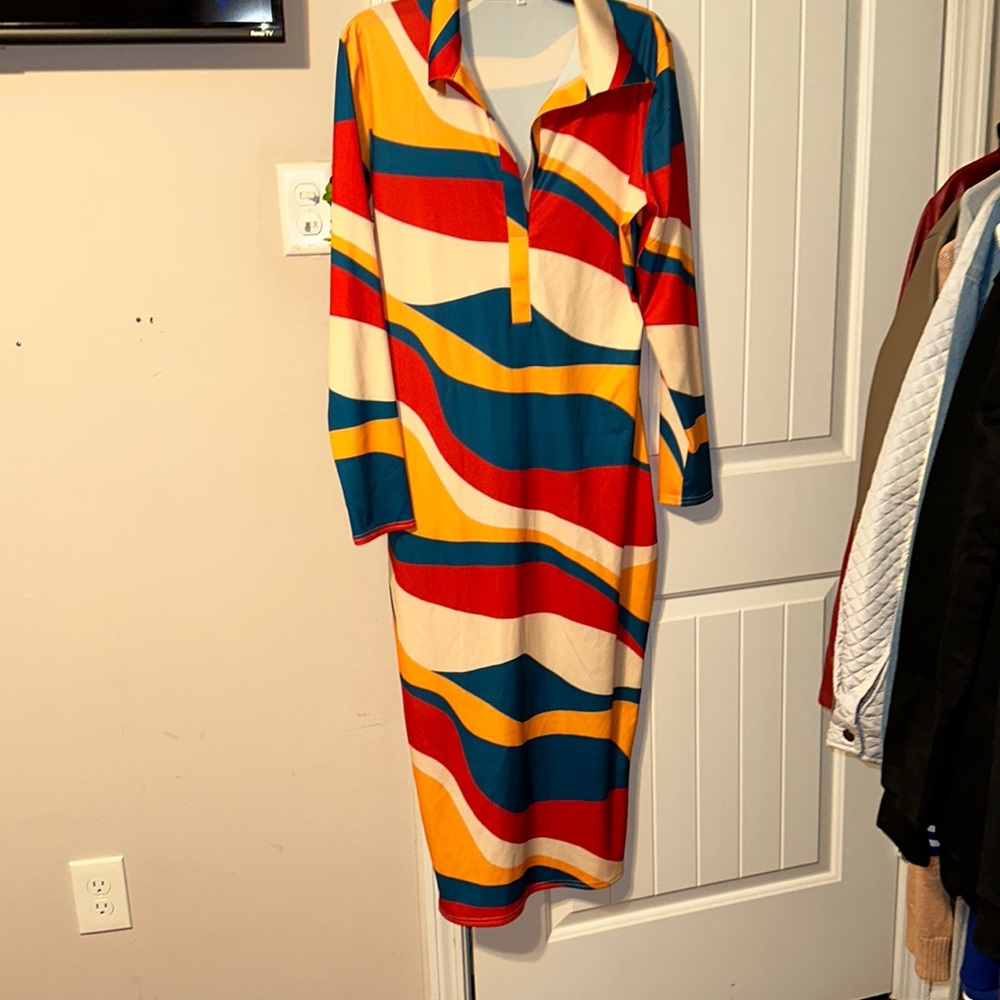 Like new Womens long sleeve dress